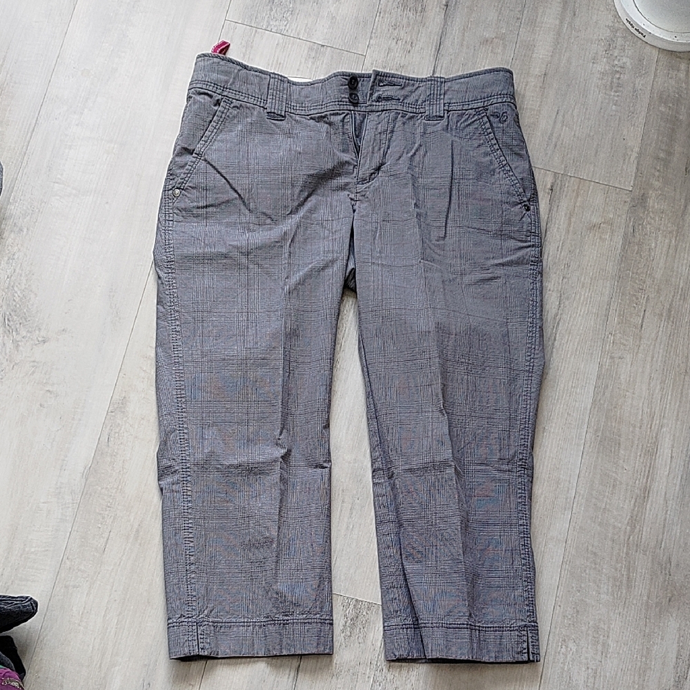 Esprit Gray Capri Pants Cotton Blend